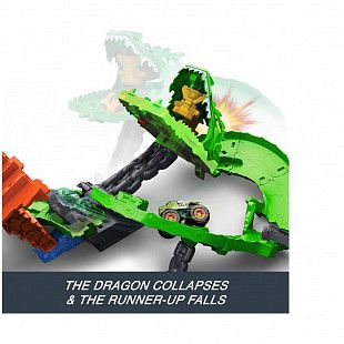 Игровой набор Hot Wheels Dragon Destruction (JGB06)