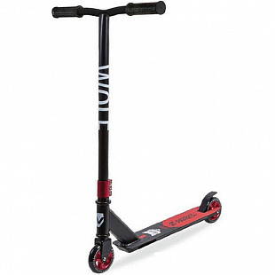 Самокат трюковой Novatrack Wolf El 100A.WOLF.BRD20 Black/Red