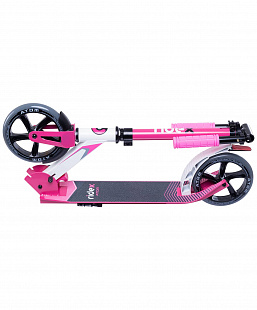 Самокат двухколесный Ridex Atom white/pink