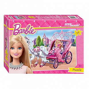 Мозаика Step Puzzle 54 Mattel Барби 71143