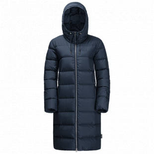 Пальто женское Jack Wolfskin Crystal Palace Coat midnight blue
