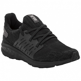 Кроссовки мужские Jack Wolfskin Coogee Knit Low M black