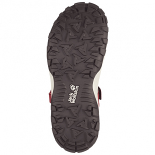 Сандалии женские Jack Wolfskin Rocky Path Lt Sandal W burgundy / dark brown