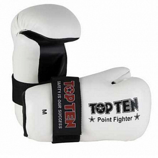 Перчатки открытые Top Ten ITF Pointfighter 2165