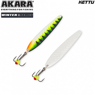 Блесна зимняя Akara Ice Kettu 40 18-Sil/Sil AI-KET-40-18-SIL/SIL