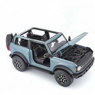 Машинка Maisto 1:18 2021 Ford Bronco Badlands (31457) grey