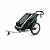 Детская мультиспортивная коляска Thule Chariot Lite1 green (10203006)