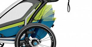 Детская мультиспортивная коляска Thule Chariot Sport1 lime (10201002)