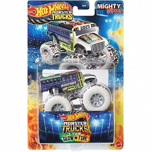 Машинка Hot Wheels Monster Truck Glow N Fire (JCH47)