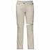 Брюки с молнией женские Jack Wolfskin Marrakech Zip Off Pants light sand