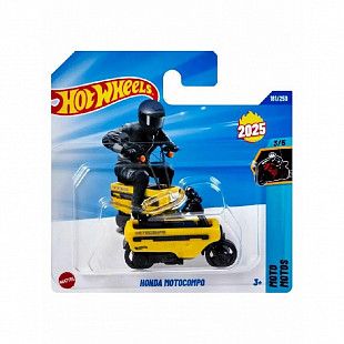 Машинка Hot Wheels Базовой коллекции Honda Motocompo 181/250 (5785 JBC03) mainline 2025