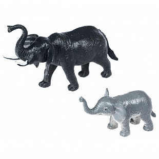 Набор животных Bondibon Ребятам о Зверятах Дикие животные с детёнышами ВВ1605