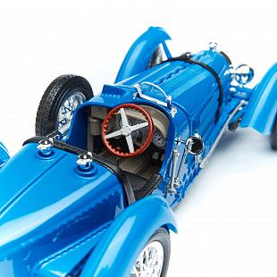 Коллекционная машина Bburago 1:18 Bugatti Type 59 1934 (18-12062) blue