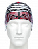 Шапочка для бассейна (плавания) взрослая Mad Wave Silicone Printed Stripes red