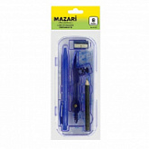 Готовальня Mazari 8 предметов М-4502