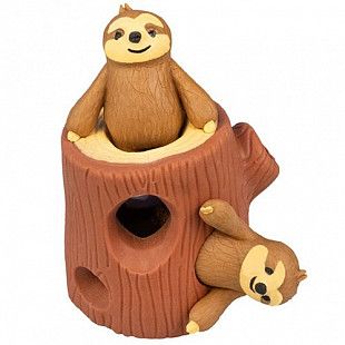Игровой набор Qunxing Toys ""Ленивцы" (в дупле) 80-9592