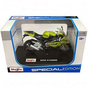 Масштабная модель мотоцикла Maisto 1:18 BMW S 1000 RR (39300)