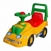 Каталка ТехноК Автомобиль для прогулок 2490 yellow