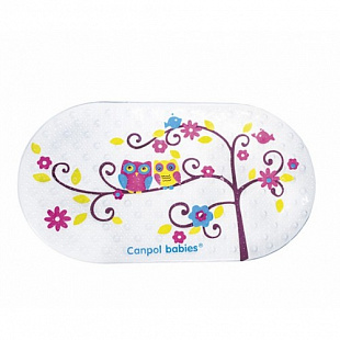 Коврик для ванночки Canpol babies Совы 69х38 см 80/002