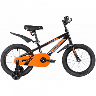 Велосипед Novatrack Juster 16" (2020) 165JUSTER.BK20 black