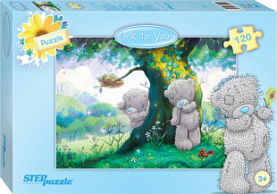 Пазлы Step Puzzle 120 "Me to You" 75110