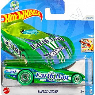 Машинка Hot Wheels Базовой коллекции Supercharged 124/250 (5785 HTB00) mainline 2024