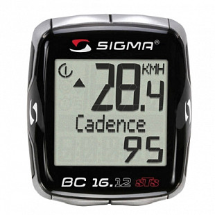 Велокомпьютер беспроводной Sigma BC 1616 STS+CAD 38944