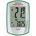 Велокомпьютер Cat Eye Strada CC-RD300W (White-Green) 3524041 Велокомпьютер Cat Eye Strada CC-RD300W (White-Green) 3524041