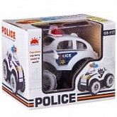 Игрушка пластмассовая джип Police со светящейся мигалкой GS-117