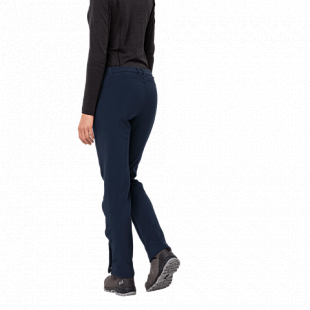 Брюки женские Jack Wolfskin Zenon Softshell Pants Women midnight blue