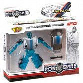 Конструктор YAKO Робомобиль M6478 light blue/silver