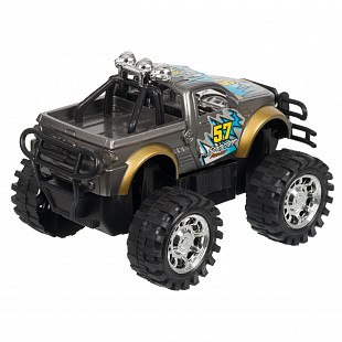Инерционная пластмассовая машина джип с кенгурятником YC23