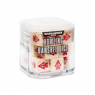 Набор кубов Games Workshop Warhammer 40000 Howling Banshee Dice