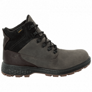 Ботинки мужские Jack Wolfskin Jack Texapore Mid M dark steel / black