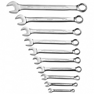 Набор ключей комбинированных Зубр 6-24 мм 12 пр Cr-V 27028-H12