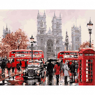 Картина по номерам Picasso Будни Лондона PC4050146