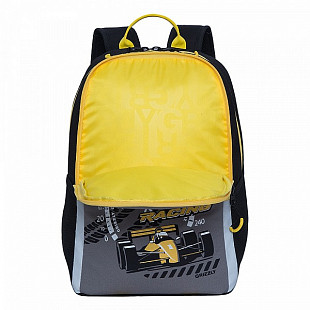 Рюкзак школьный GRIZZLY RB-151-4 /3 yellow