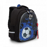 Рюкзак школьный GRIZZLY RAz-187-1 /1 black/blue