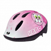 На картинке изображен Велошлем детский HQBC FUNQ Pink Cat pink Велошлем детский HQBC FUNQ Pink Cat pink
