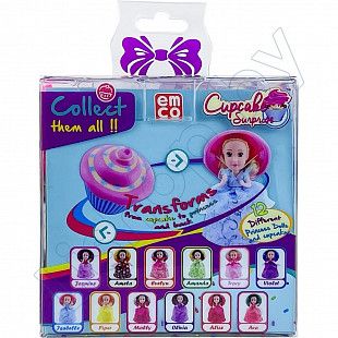 Кукла-сюрприз Emco Toys Сладкий кекс Виолетта (1091)