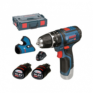 Аккумуляторная дрель-шуруповерт Bosch GSB 12V-15 L-BOXX 06019B6906