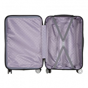 Чемодан малый Polar 20" 2-ой РА033 dark grey
