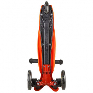 Самокат-кикборд Novatrack Disco-kids Black/Orange 120H.DISCOKIDS.BOR7