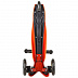 Самокат-кикборд Novatrack Disco-kids Black/Orange 120H.DISCOKIDS.BOR7