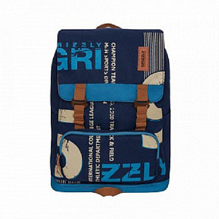 Рюкзак школьный GRIZZLY RU-929-1 /3 dark blue/blue