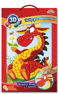 Набор для детского творчества Dalis Мозаика из пластилина Драконыч MC-303