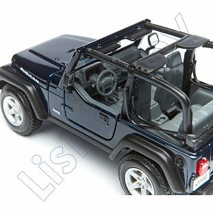 Машинка Maisto 1:27 Jeep Wrangler Rubicon (31245) blue