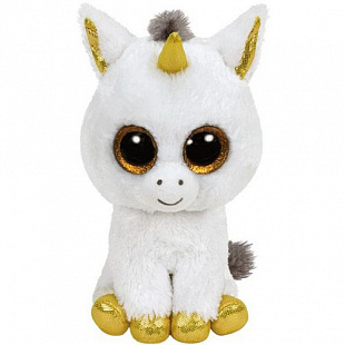 Мягкая игрушка TY Единорог Pegasus Beanie Boos 15 см 36179