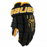 Перчатки хоккейные Bauer Nexus 1000 Sr Black/Gold