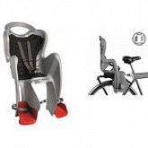 Детское велокресло Bellelli Mr Fox Clamp silver NBE80069